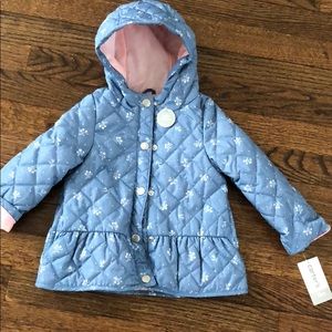 NWT- Carters Chambray light jacket